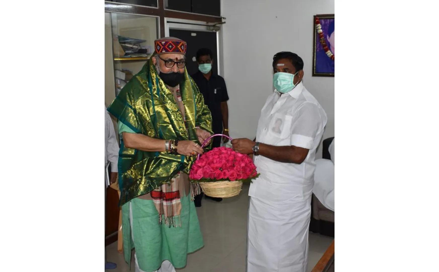 union minister meet tamilnadu cm at chennai